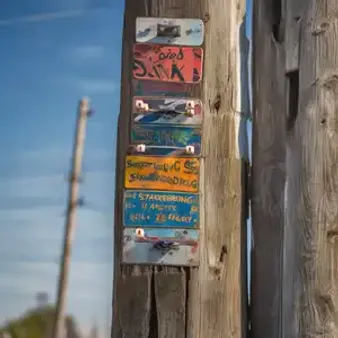 Where to Place Your Go Skateboarding Sign